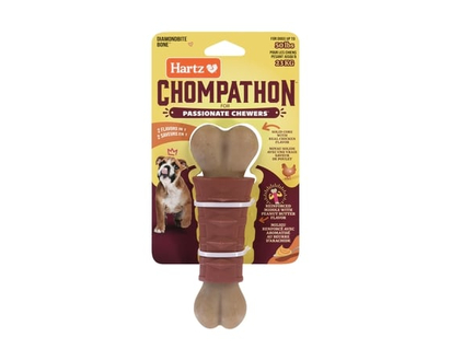 Hartz Chompathon For Passionate Chewers Diamondbite Bone - 1.0 EA