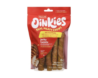 Hartz Dog Chew Treats Jerky Twists Heavier Chew - 232.0 G