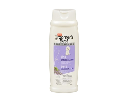 Hartz Groomer's Best Professionals 6 In 1 Dog Shampoo Lavender & Mint Scent - 532.0 ML