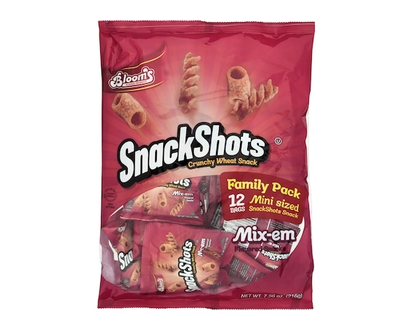 Blooms Kosher Mix em Mini Sized Flavored Snack, Family Pack 12 Bags - 216.0 G