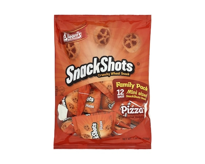 Blooms Kosher Flavored Snacks Pizza Mini Sized Snackshots Snack Family Pack - 216.0 G