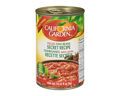 California Garden Peeled Fava Beans Secret Recipe - 450.0 G
