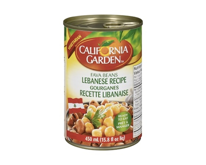 California Garden Fava Beans Lebanese Recipe - 450.0 G
