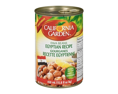 California Garden Fava Beans Egyptian Recipe - 454.0 G
