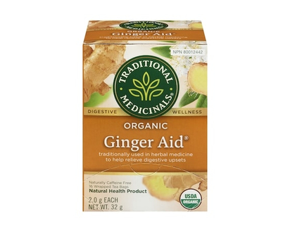 Traditional Medicinals Ginger Aid Organic Wrapped Tea Bags - 16.0 EA