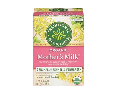 Traditional Medicinals Mother'S Milk Original With Fennel & Fenugreek Organic Wrapped Tea Bags - 16.0 EA
