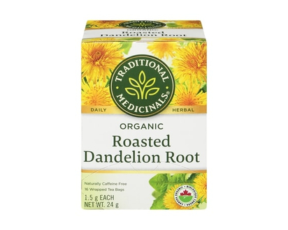 Traditional Medicinals Roasted Dandelion Root Organic Wrapped Tea Bags - 16.0 EA