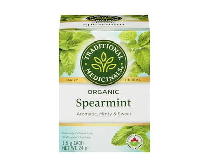 Traditional Medicinals Spearmint Organic Wrapped Tea Bags - 16.0 EA
