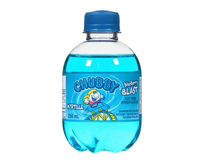 Chubby Soft Drink Blueberry Blast - 250.0 ML