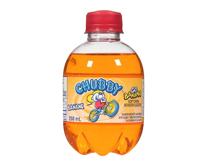 Chubby Soft Drink Go Bananas - 250.0 ML