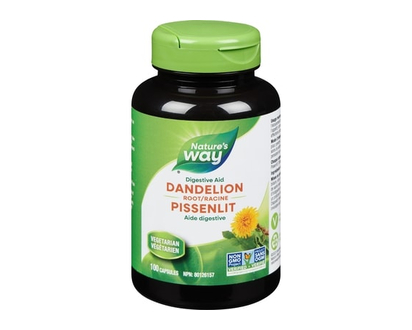 Nature's Way Dandelion Root 100 Vegetarian Capsules - 100.0 EA