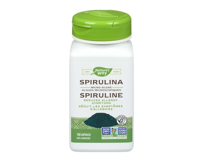 Nature's Way Spirulina 100 Vegetarian Capsules - 100.0 EA