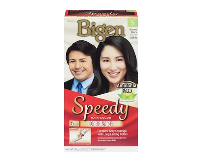 Bigen Hair Colour, Brown Black - 1.0 EA