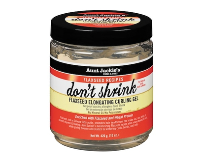Aunt Jackie's Flaxseed Elongating Curling Gel Don'T Shrink - 426.0 G