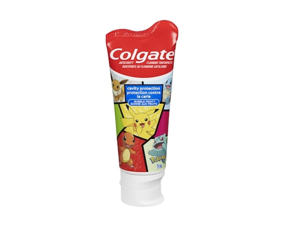 Colgate Pokà©mon Anticavity Fluoride Toothpaste Bubble Fruit - 75.0 ML