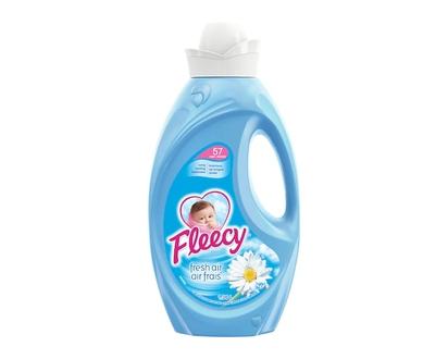 Fleecy Liquid Fabric Softener, Fresh Air, 57 Loads - 1.36 L