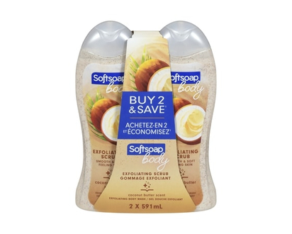 Softsoap Gel douche exfoliant Coconut Butter Scrub - 591.0 ML