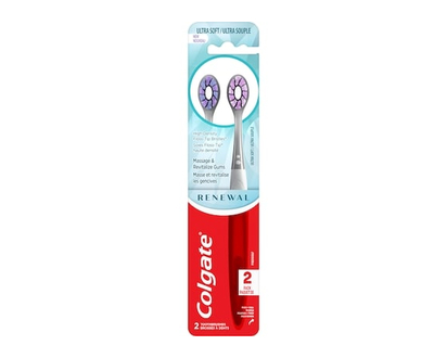 Colgate Renewal Manual Toothbrush - 2.0 EA
