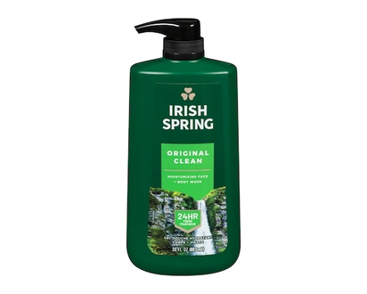 Irish Spring Original Clean Gel Douche pour Hommes - 887.0 ML