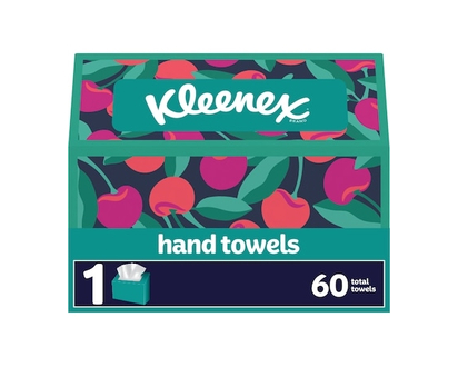Kleenex Disposable Paper Hand Towels, 1 Box, 60 Towels per Box - 60.0 EA