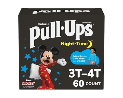 Pull Ups Pull-Ups Boys' Night-Time Potty Training Pants, 3T-4T, 60 Ct - 60 EA
