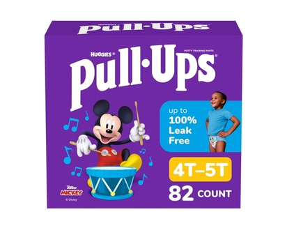 Huggies Boys' Potty Training Pants, 4T-5T (38-50 lbs), 82 Count - 82.0 EA