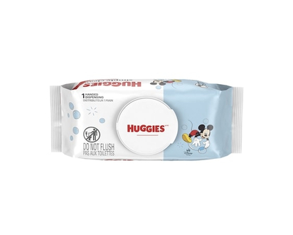 Huggies Simply Clean Unscented Baby Wipes,1 Flip-Top Pack (64 Wipes Total) - 64.0 EA