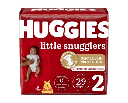 Huggies Little Snugglers Diapers, Size 2 - 29 EA