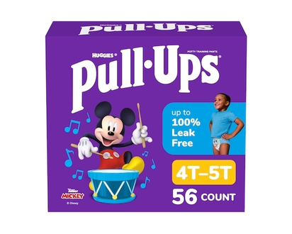 Huggies Sous-vêtements d’entraînement pour garçons, 4T-5T (38 à 50 livres), 56 sous-vêtements - 56.0 EA