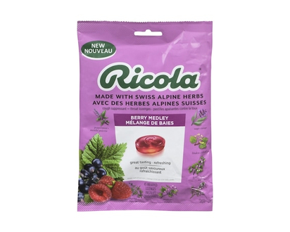 Ricola Berry Medley Throat Drops 45 count - 45.0 EA