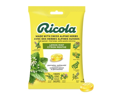 Ricola Lemon Mint Throat Drops - 19.0 EA