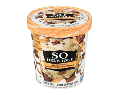 So Delicious Dessert glacé sans produits laitiers à base de noix de cajou biscuits au chocolat et crème - 500.0 ML