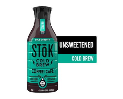 SToK café noir infusé à froid non sucre - 1.42 L