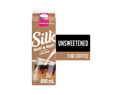 Silk Avoine et noix de coco pour café Half & Half - 890.0 ML