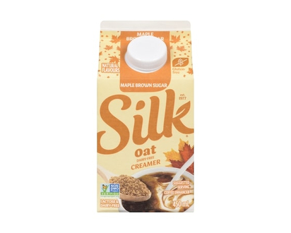 Silk Coffee Enhancer Maple Brown Sugar Oat Dairy-Free Creamer - 450.0 ML
