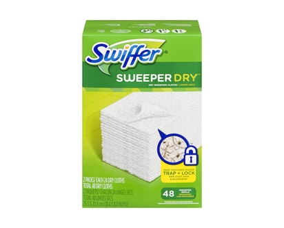 Swiffer Sweeper Dry Sweeping Cloths 48 Unscented Refills - 48.0 EA