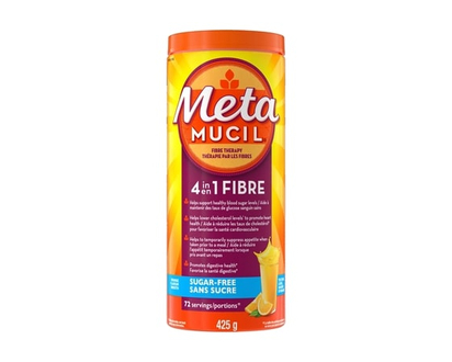 Metamucil Fibre Powder Orange Flavour Smooth - 425.0 G