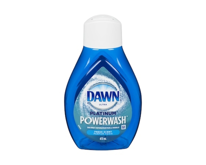 Dawn Platinum Powerwash Dish Spray, Dish Soap, Fresh Scent - 473.0 ML