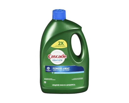 Cascade Complete Dishwasher Gel, Fresh Scent - 2.72 L