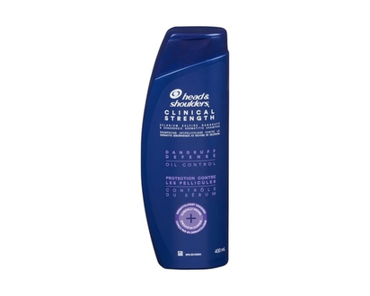 Head & Shoulders Clinical Strength Oil Control Strengthen Shampoo - 400.0 ML