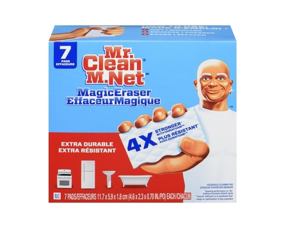 Mr. Clean Extra Durable Cleaning Pads With Durafoam, 7 Count - 7.0 EA