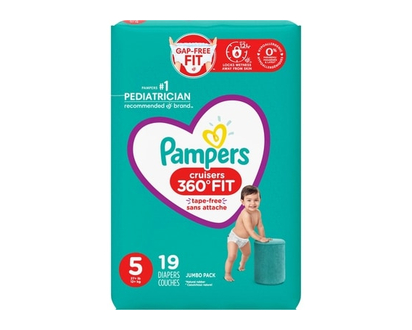 Pampers PAMP Cruis 360 S5 JUMBO 4/19 - 19 EA