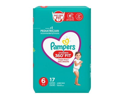 Pampers PAMP Cruis 360 S6 JUMBO 4/17 - 17 PK