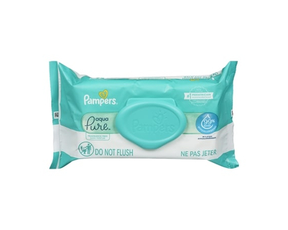 Pampers Aqua Pure Sensitive Baby Wipes 1X Pop-Top 56 Count - 56.0 EA