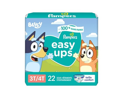 Pampers Easy Ups Training Underwear Boys Size 5 3T-4T 22 Count - 22 EA