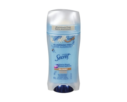 Secret Aluminum Free Deodorant Coconut - 68.0 G