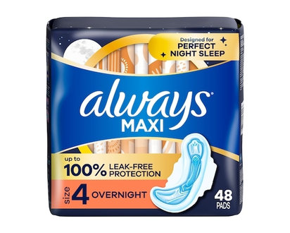 Always Maxi, Overnight - 48.0 EA