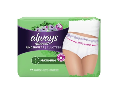 Always Underwear Maximum Classic Cut - 17.0 EA