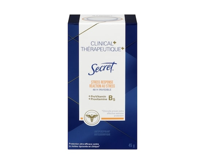 Secret Invisible Deodorant, Stress Response - 45.0 G