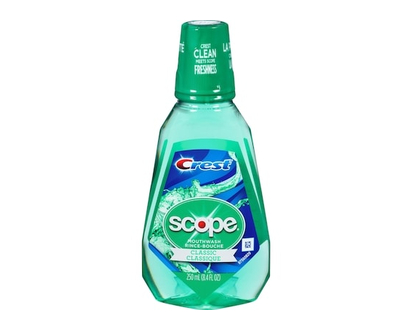 Crest Rince-bouche Scope Classique, formule originale, 250 mL - 250 ML